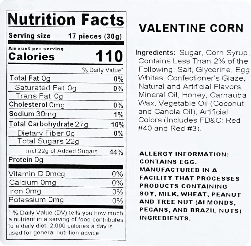 Fruidles Valentine's Candy Corn Treats - 2 Pounds - Image 3